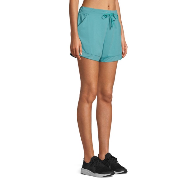 Avia-dtr Running Short. Color: Aqua Haze - Picture 5 of 6